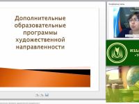 Дополнительные образовательные программы художественной направленности