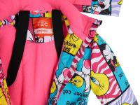 Комбинезон текстильный с полиуретановым покрытием для девочек