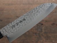 Нож шефа Сантоку Kanetsune, сталь DSR1K6, рукоять pakka wood