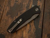 Складной нож CJRB Taiga, сталь D2, Black G10