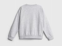Свитшот с принтом для девочек, Серый