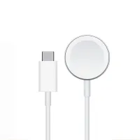 Беспроводное зарядное устройство WiWU M9 Type-C/USB для Apple Watch (белый)