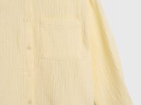 Рубашка из муслина для девочек, Желтый