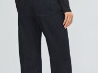 Джинсы клёш, Синий