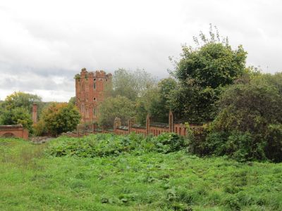 Ограда № 4 (с западной части усадьбы вокруг хозяйственного двора)