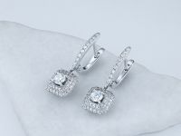 Серьги из белого золота э4712сг11199070