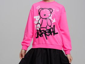 Платье трикотажное для девочек