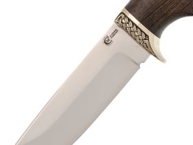 Нож для выживания Егерь, кованый, сталь Х12МФ, литье, венге