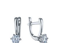 Серьги из белого золота э4012сг04184100_white