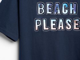 Футболка с объёмным принтом для мальчиков, Синий