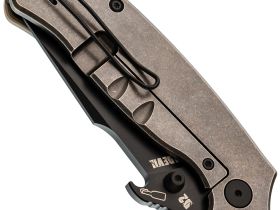Нож Barmaley Knives Seadevil, сталь D2, рукоять G10/сталь, песочный, вейв