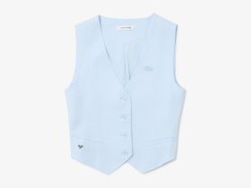 Женская облегающая блузка-жилетка Lacoste