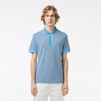 Мужское хлопковое поло Lacoste стандартного кроя