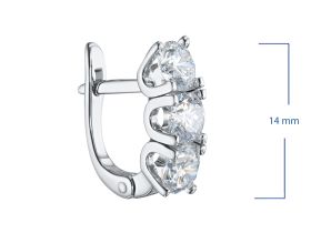 Серьги из белого золота э4712сг10220104_white