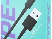 Кабель BoraSCO USB / USB-C 1 м Чёрный