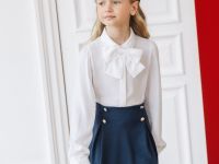 Блузка с длинным рукавом для девочки