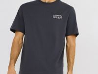 Футболка с цветочным принтом, Серый