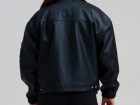 Куртка кожаная для девочек