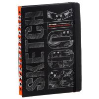 Блокнот для эскизов "SketchBook" на спирали 144 стр №2 черный