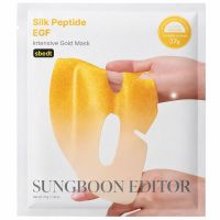 Гидрогелевая лифтинг-маска с пептидами Sungboon Editor Silk Peptide EGF Intensive Gold Mask