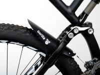 Мини-крыло Gorilla короткое (черный / оранжевый)