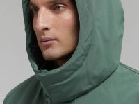 Утепленная куртка с капюшоном