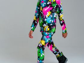 Термокомплект трикотажный для девочек: брюки, толстовка для эпизодического использования