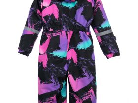 Комбинезон текстильный с полиуретановым покрытием для девочек
