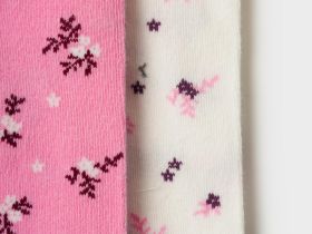 Колготки трикотажные для девочек, 2 пары в комплекте