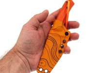 Нож Pocket Wolf Мини Тактик, сталь AUS10Co, рукоять G10, оранжевый