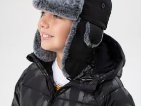 Шапка текстильная для мальчиков