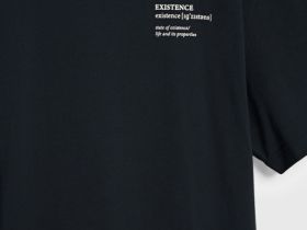 Футболка с принтом, Черный