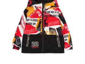 Куртка текстильная с полиуретановым покрытием для мальчиков (ветровка)