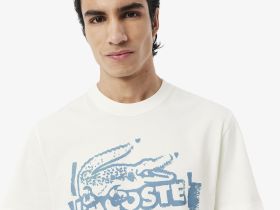 Мужская футболка Lacoste из органического хлопка