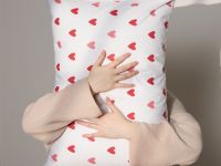 Комплект наволочек Любовь моя (красный)/Amore Mio red с ушками