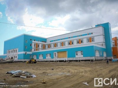 Строительная готовность онкологического диспансера в Якутске составляет 72%