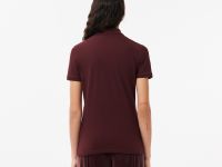 Женское поло Lacoste Slim Fit из эластичного хлопка