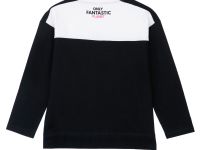 Фуфайка трикотажная для девочек (футболка с длинными рукавами)