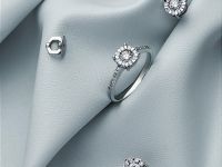 Пусеты из белого золота э4712пс04140800