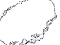 Браслет из серебра с бриллиантами э0601бр07153200