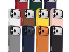Чехол-накладка Kzdoo Mag Noble Collection MagSafe для Apple iPhone 17 Pro искусcтвенная кожа (синий)