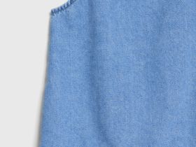 Джинсовый сарафан для девочек, Голубой