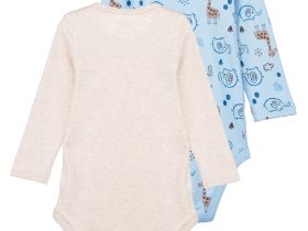 Боди детское трикотажное для мальчиков, 2 шт в комплекте