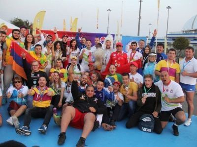 Завершились соревнования на площадке мас-рестлинга в Сочи