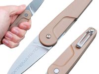 Складной нож Extrema Ratio BD0R, сталь N690, рукоять нейлон, песочный