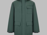 Утепленная куртка с капюшоном