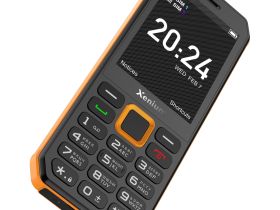 Мобильный телефон Xenium X300 Чёрный / Оранжевый