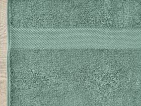 Полотенце махровое Gusto, зеленое
