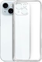 Клип-кейс BoraSCO Bumper для Apple iPhone 15 Plus Прозрачный