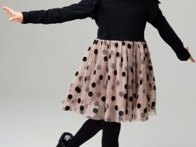 Платье трикотажное для девочек